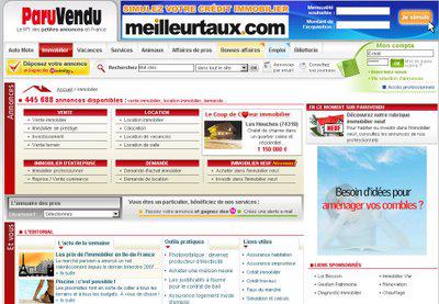 Outil gratuit d’estimation immobilières paruvendu.fr