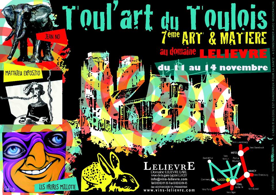 Art & Matière 2010 à la cave : Toul’art du Toulois