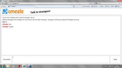 Rencontre avec webcam