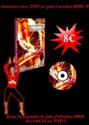 Le DVD du gala d’octobre 2009 est prêt à être commandé !