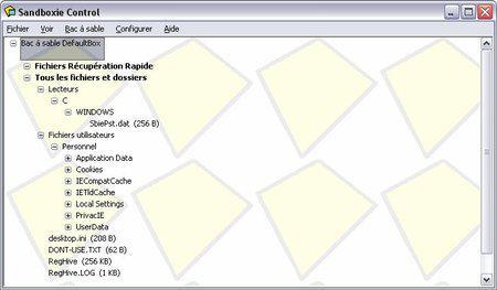 emmenez vos applications au bac à sable emmenez vos applications au bac a sable - sandboxie fichiers.jpg