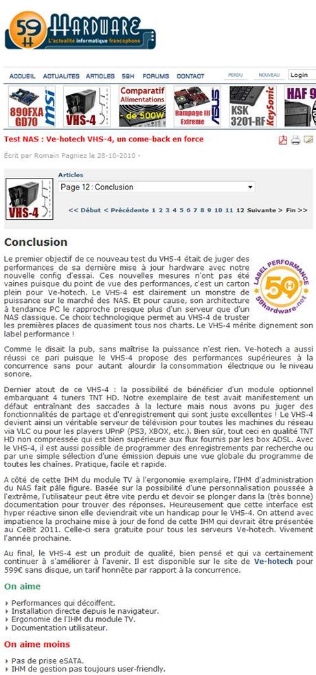 59Hardware, 28 octobre 2010 59Hardware, 28 octobre 2010