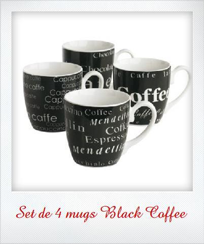 La Promo de la Semaine : Le set de Mugs Black Coffee !