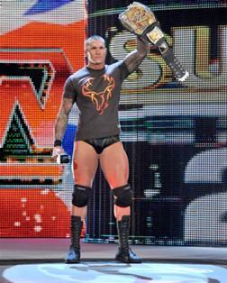 Le Champion de la WWE Randy Orton