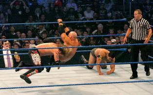 Smackdown triomphe des Nexus Les Nexus s'enfuient de Smackdown