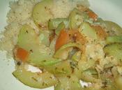 Courgettes citron confit