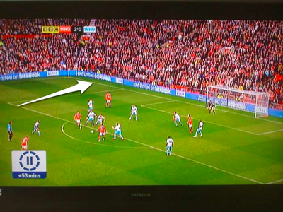 Facebook envahit les stades de foot