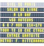 Les Éditions Dédicaces ont participé au salon SIEL de Paris à la BNF, en France