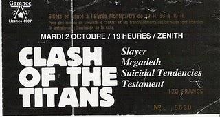 Les années 90 : Clash Of The Titans