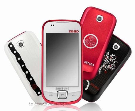 Smartphone à la mode, le Samsung Galaxy Teos by Kenzo