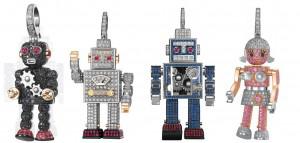 Des Robots incrustés de diamants en vente chez Colette.