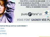 Justin Bieber Gagne places pour concert privé Purefans