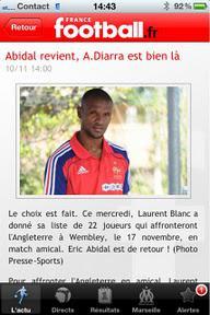 Abidal revient en équipe de France... Sale période...