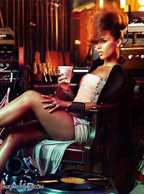 Alicia Keys dans Vogue Italie ce mois-ci