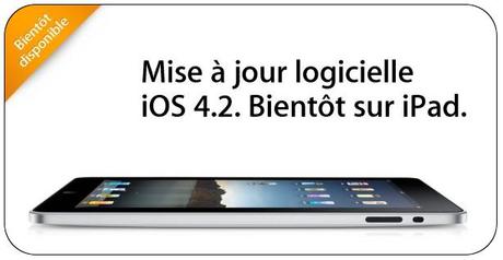 iOS-4.2 iOS 4.2 « bientôt disponible »