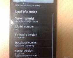 Sony Ericsson Prépare un nouveau smartphone Android, le Anzu X12