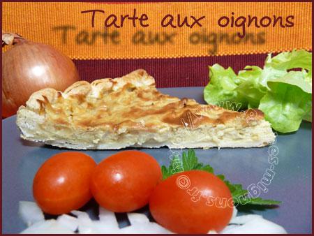 Tarte aux oignons