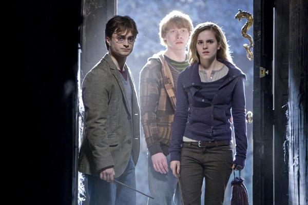 Daniel Radcliffe, Rupert Grint et Emma Watson. Warner Bros. France