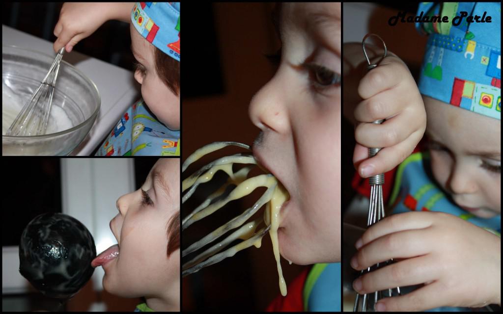 Activités de novembre: faire un gâteau au yaourt!