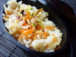 Marmite de riz coco, cannelle