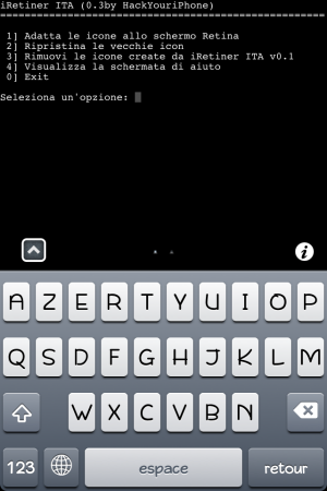 iRetiner 1.0-1 Ajuster Vos icônes à l’écran Rétina