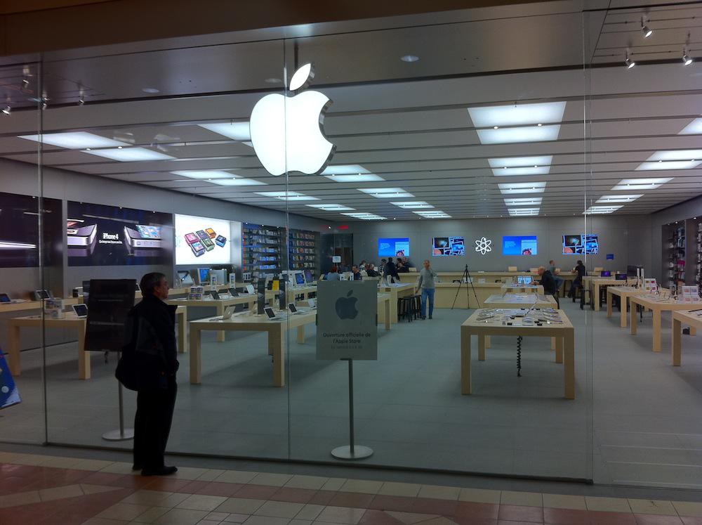Photos de l’Apple Store de la Place Ste-Foy