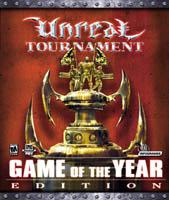 Jaquette de l'édition Game Of The Year du jeu vidéo Unreal Tournament