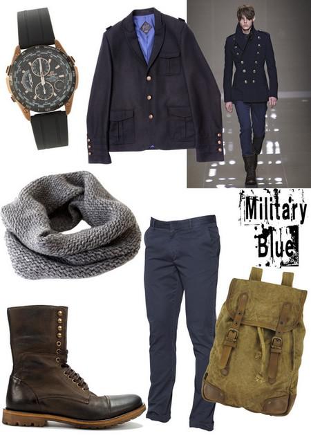 Deux sélections Mode Homme, “Duffle Rocks” & “Military Blue”