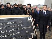novembre 2010 Nicolas Sarkozy inaugure… côté plaque