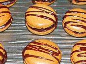 premiers macarons chocolat