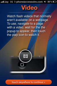Appstore – Skyfire le nouveau navigateur qui lit les vidéos flash sur iPhone