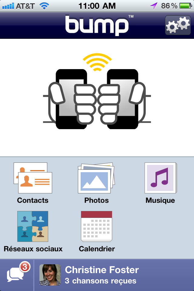 [iTunes] Bump, partager dès à présent vos musiques..