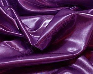 tissu confection satin violet