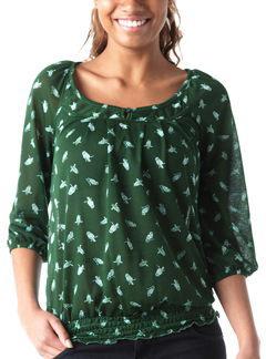 blouse-legere-imprimee-imprime-vert-114571-photo