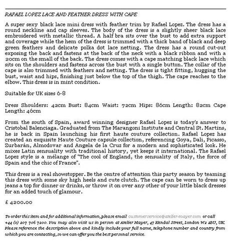 Emma Watson sublime dans une robe dentelle de Rafael LOPEZ