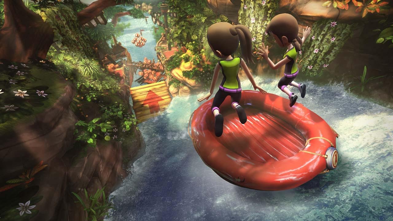 Kinect Adventures game boat oosgame weebeetroc [accessoire] Un Bateau gonflable pour Kinect !