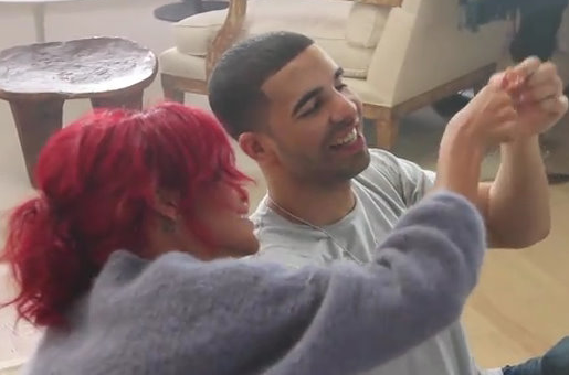 Rihanna & Drake sur le tournage de What’s My Name