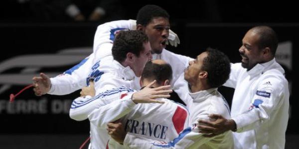 La pointe de l'épée Française ...