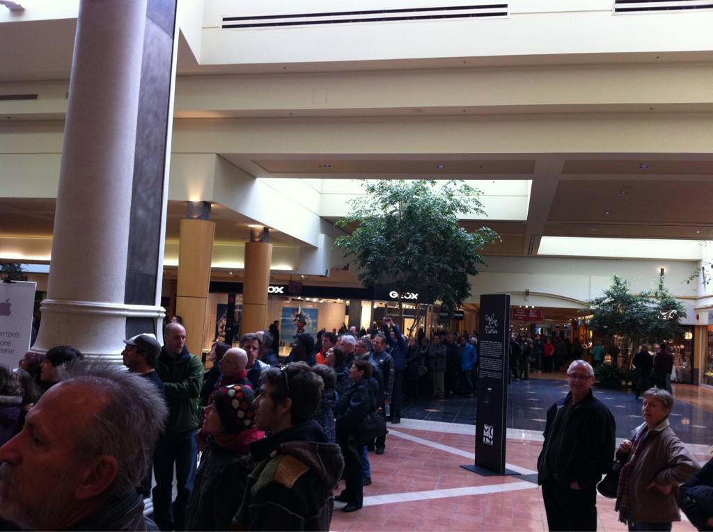 L’Apple Store de Québec maintenant ouvert !