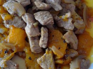 Émincé de veau à la mangue – de Ninou