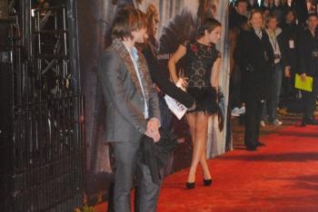 Emma et Alex Watson sur le Redcarpet de Londres
