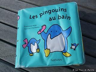 Les pingouins au bain