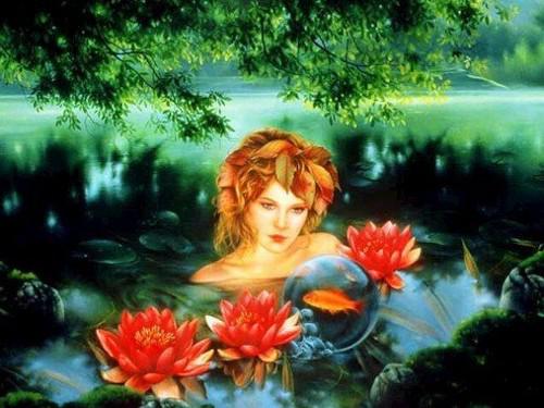 Fille des eaux et de la tempête (Jean-Baptiste Besnard)