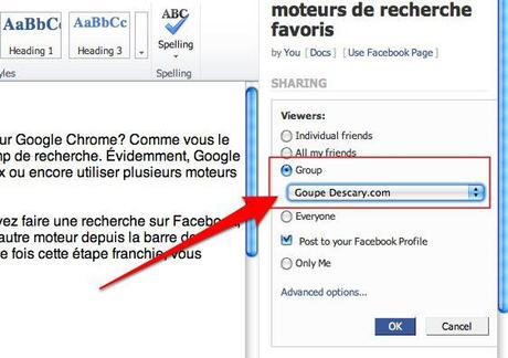 docs com facebook 1 Microsoft Docs.com devient la suite collaborative des Groupes de Facebook