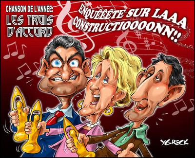 Caricatures : semaine du 7 novembre 2010