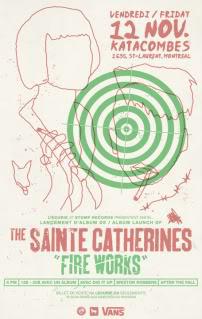 The Sainte Catherines + After The Fall + Brixton Robbers + Dig it Up aux Katacombes à Montréal le 12/11/2010
