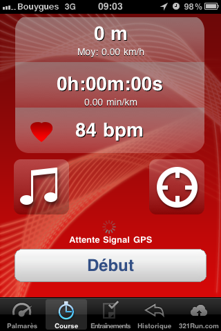 Test du cardio Wahoo Fitness pour iPhone