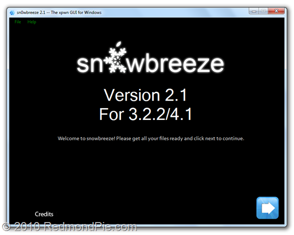 Jailbreak iOS 4.1 – 3.2.2 : Sn0wbreeze 2.1 est disponible