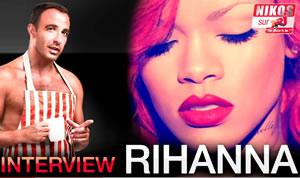 Rihanna chez Nikos sur NRJ
