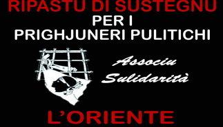 Repas de soutien aux prisonniers politiques organisé par A Cunsulta di a Ghjuventù Corsa mercredi à Corte